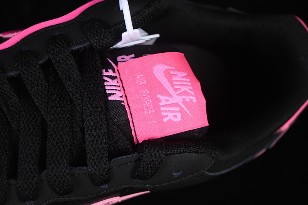 Nike [CI0919-006]-[AIR FORCE 1 LOW SHADOW BLACK/PINK SPELL/PINK BLAST]-[WOMAN:35.5-39]-[MAN:40] - Image 9