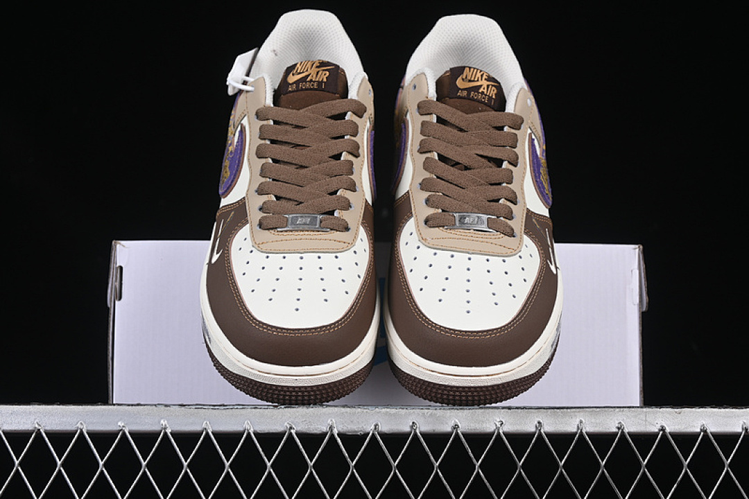 Nike [LJ2288-111]-[AIR FORCE 1 07 LOW HARRY POTTER WHITE/GREY/BROWN]-[WOMAN:36-39]-[MAN:40-45] - Image 13