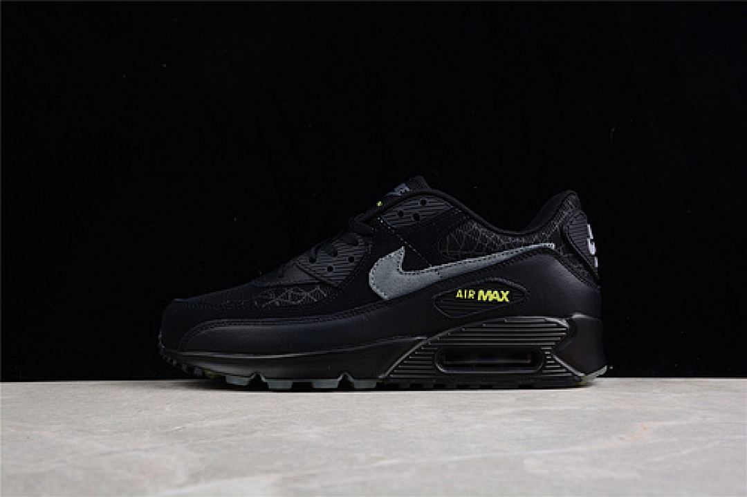 Unbranded [DC3892-001]-[AIR MAX 90 HALLOWEEN BLACK/GREY/VOLT]-[WOMAN:36-39]-[MAN:40-47], photo 1