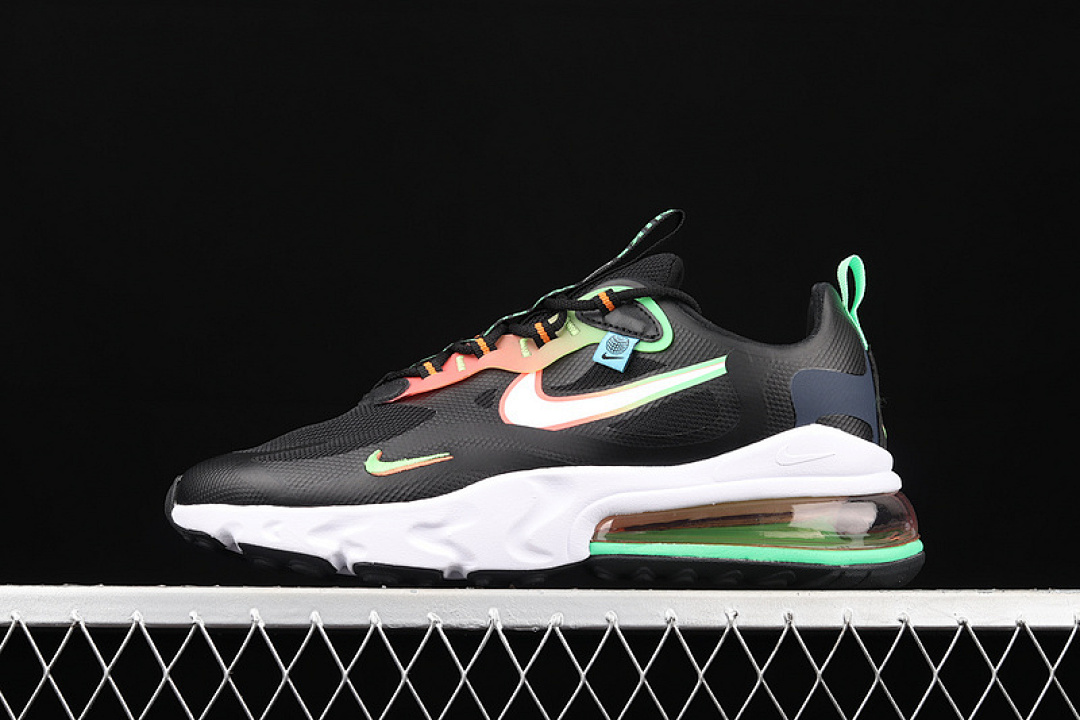 Unbranded [CK6457-001]-[AIR MAX 270 REACT WORLDWIDE PACK BLACK/GREEN STRIKE/FLASH CRIMSON/WHITE], photo 1