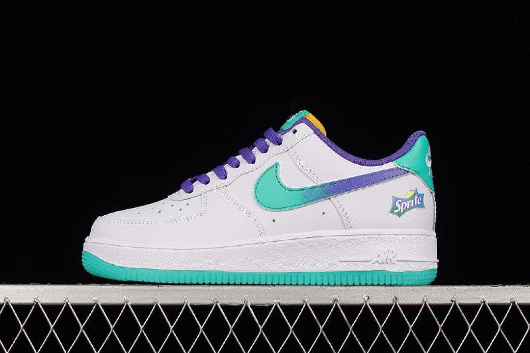 Nike [BS8873-806]-[AIR FORCE 1 LOW 07 SPRITE WHITE/PURPLE/GREEN]-[WOMAN:36-39]-[MAN:40-45], photo 1