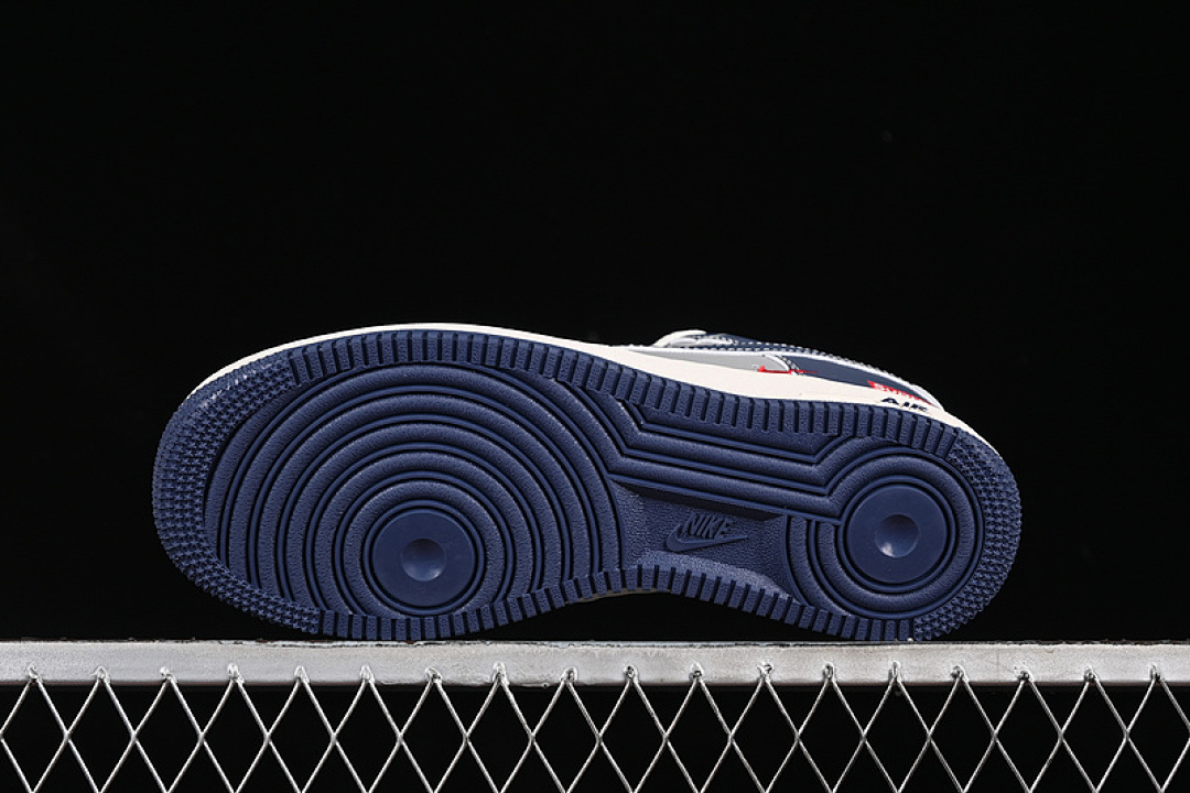 Nike [HH7518-054]-[AIR FORCE 1 07 LOW SUPREME WHITE/GREY/BLUE]-[WOMAN:36-39]-[MAN:40-45] - Image 15