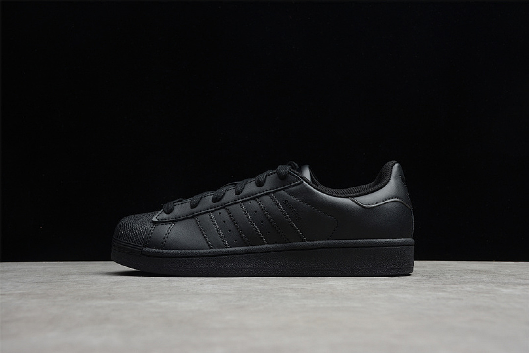 Unbranded [AF5666]-[SUPERSTAR FOUNDATION SHOES CORE BLACK/CORE BLACK]-[UNSIEX:35-45], photo 1