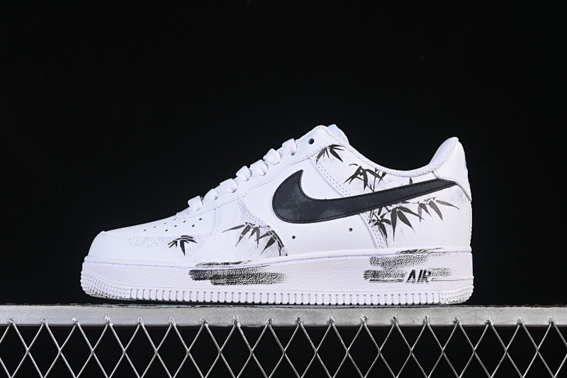 Nike Nike AIR FORCE 1 07 LOW CASUAL SNEAKERS BLACK/WHITE · ZH0316-122, photo 1