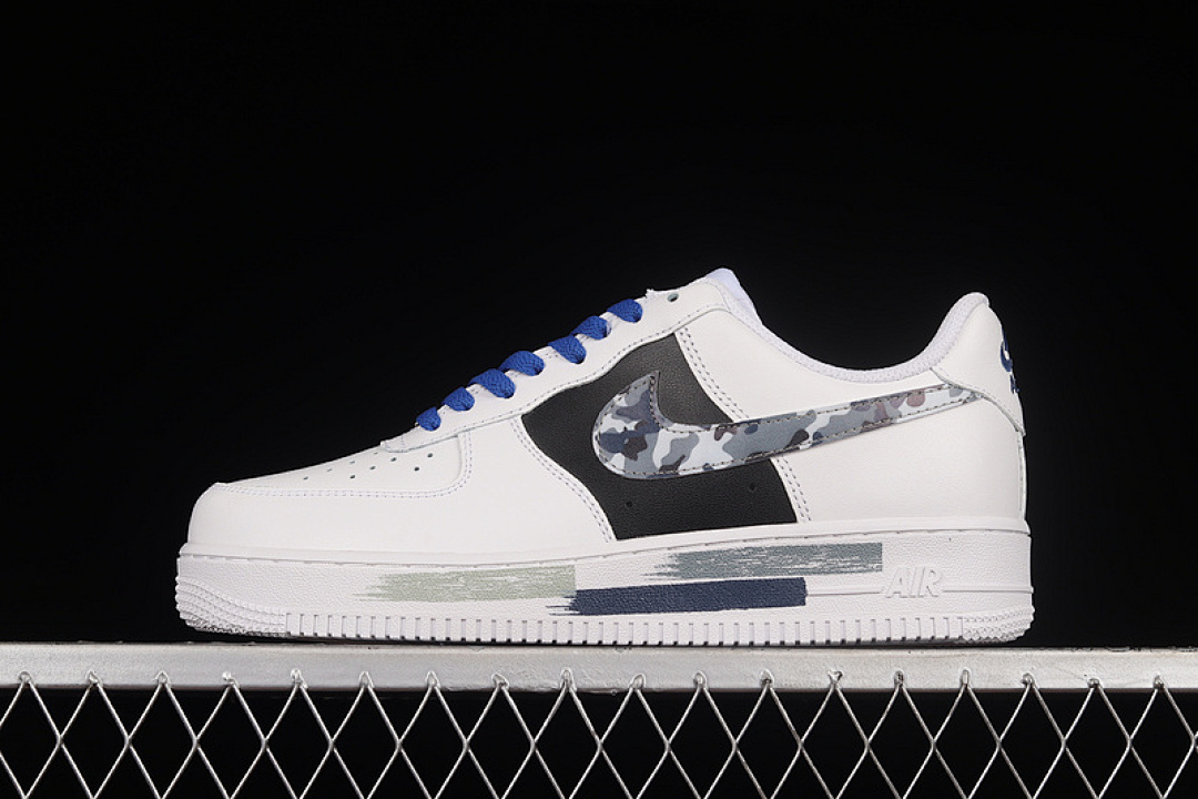 Nike [CW2288-114]-[AIR FORCE 1 LOW 07 LX WHITE/DARK BLUE/BLACK]-[WOMAN:36-39]-[MAN:40-45], photo 1