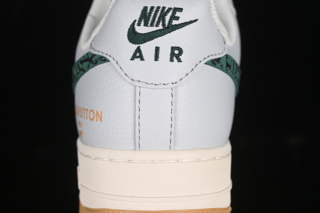 Nike [ZH2598-306]-[AIR FORCE 1 07 LOW LV WHITE/GREY/GREEN]-[WOMAN:36-39]-[MAN:40-45] - Image 7