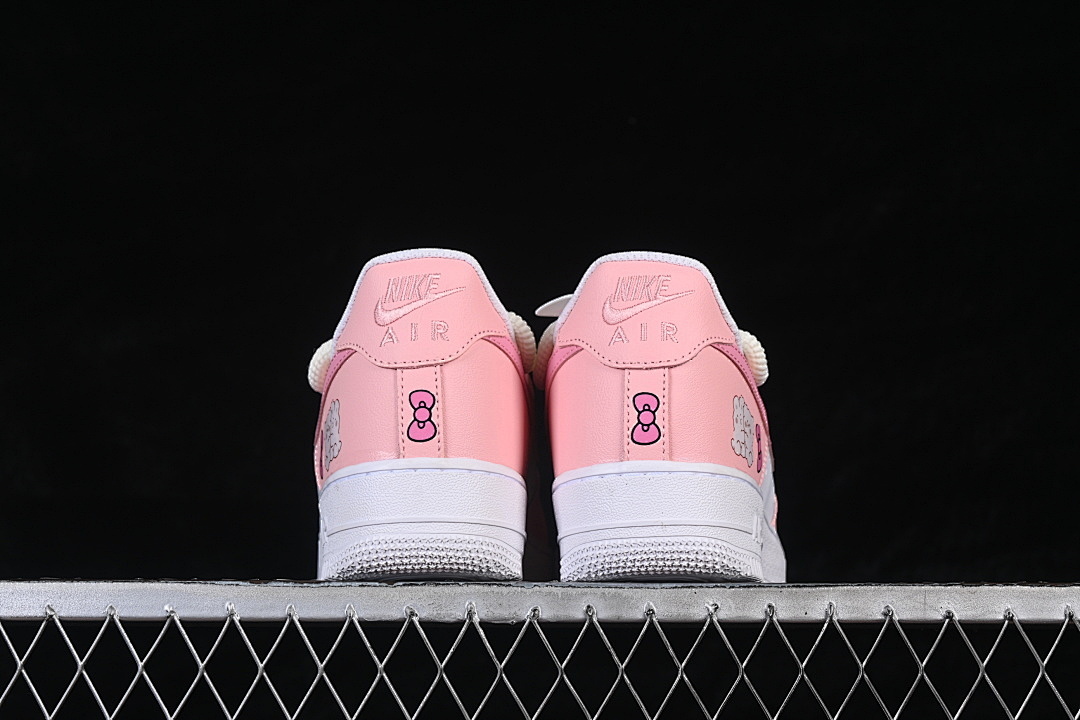 Nike [YY2024-762]-[AIR FORCE 1 07 LOW CASUAL SNEAKERS PINK/WHITE/BEIGE]-[WOMAN:36-39]-[MAN:40-45] - Image 13