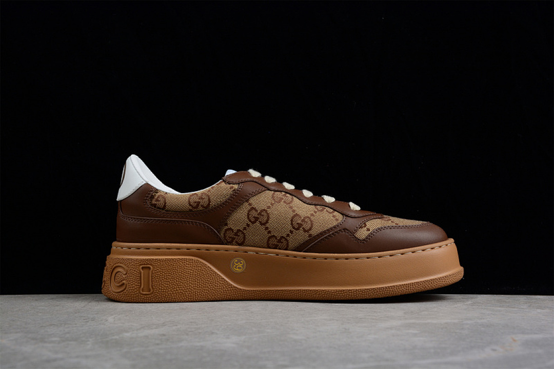 Chanel [GU*CCI SCREENER GG HIGH-TOP SNEAKER DARK BROWN/DARK BROWN/WHITE]-[WOMAN:35-39]-[MAN:40-44] - Image 12