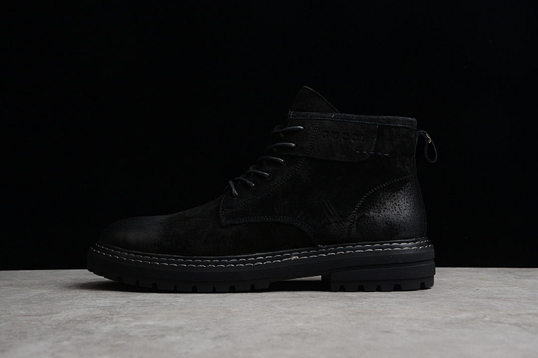 Gucci Gucci [ HIGH MARTIN BOOTS BLACK/BLACK/BLACK]-[MAN:38-44], photo 1