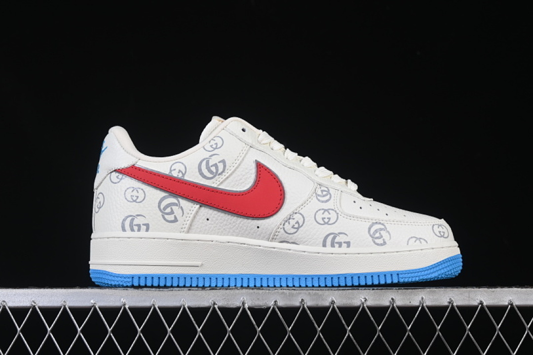 Nike [SC0601-572]-[AIR FORCE 1 07 LOW WHITE/RED/BLUE]-[WOMAN:36-39]-[MAN:40-45] - Image 16