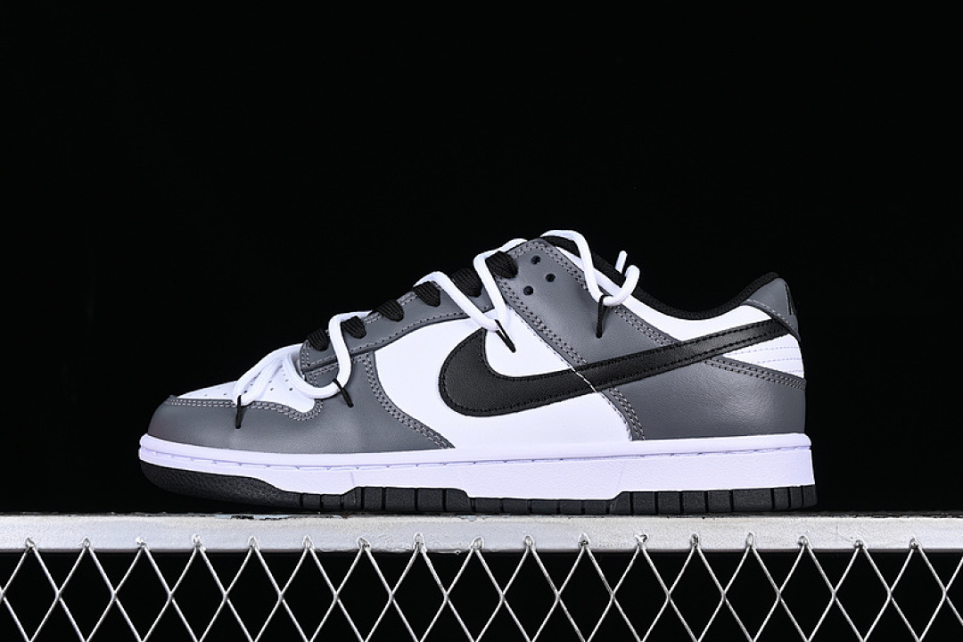 Unbranded [DD1503-101]-[SB DUNK LOW WHITE/BLACK/GREY]-[WOMAN:36-39]-[MAN:40-44], photo 1