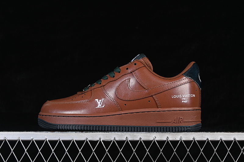 Nike Nike AIR FORCE 1 07 LOW CASUAL SNEAKERS BROWN/BROWN · XY9025-003, photo 1