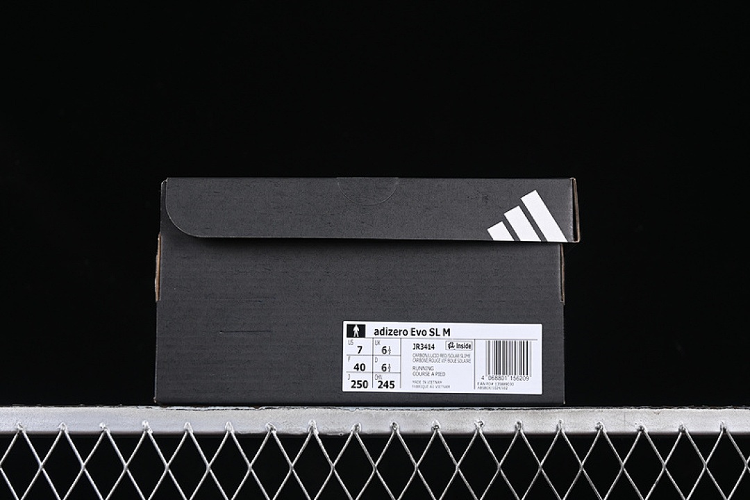Adidas [JR3414]-[ADIZERO EVO SL BLACK/ORANGE/GREEN]-[WOMAN:36-39]-[MAN:40-45] - Image 12