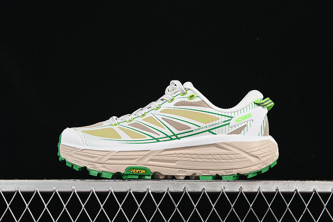 Hoka Hoka [1126851 WTFR]-[ MAFATE SPEED 2 WHITE/GREEN/BORWN]-[WOMAN:36-39]-[MAN:40-45], photo 1