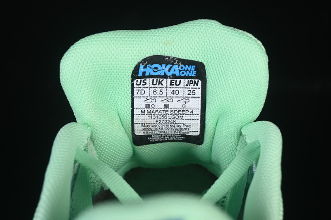 Hoka [1131056 LGOM]-[MAFATE SPEED 4 MOUNTAIN SHOES MINT GREEN/NAVY BLUE]-[WOMAN:36-39]-[MAN:40-45] - Image 5