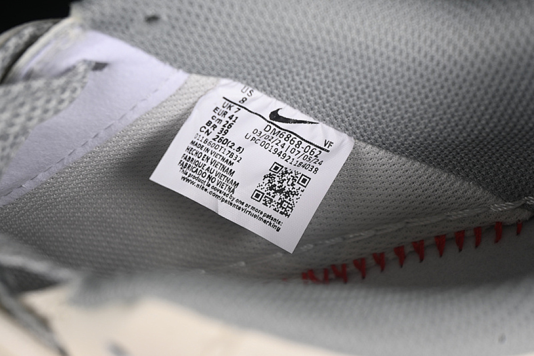 Nike [DM6868-062]-[AIR FORCE 1 07 LOW LV WHITE/GREY]-[WOMAN:36-39]-[MAN:40-45] - Image 6