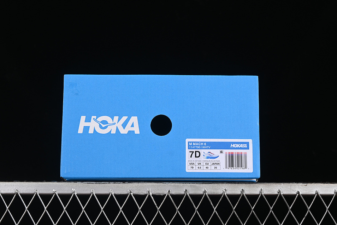 Chanel [1147790 WHTV]-[HOKA ONE MACH 6 WHITE/BLUE/RED]-[WOMAN:36-39]-[MAN:40-45] - Image 12