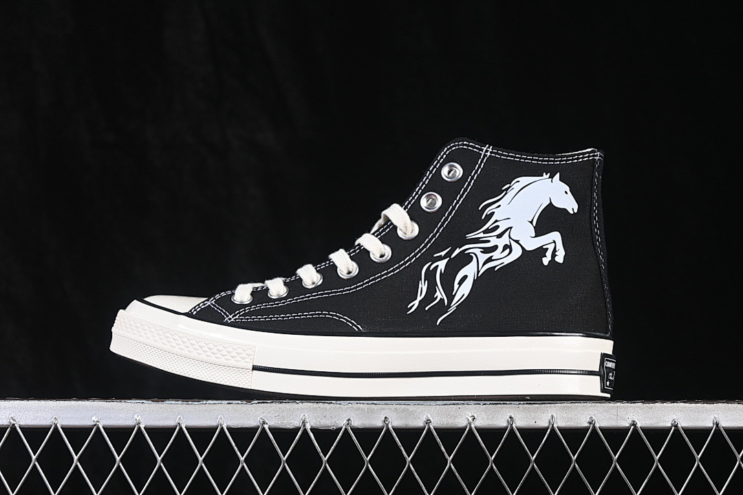 Unbranded [162050C]-[CHUCK TAYLOR ALL STAR 70 HI BLACK/BLACK-EGRET]-[WOMAN:35-39.5]-[MAN:40-44], photo 1