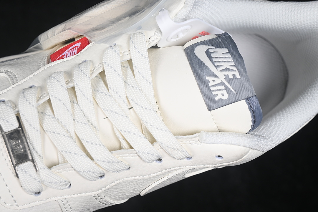 Nike [MM3399-829]-[AIR FORCE 1 07 LOW CASUAL SNEAKERS DARK GRAY/WHITE]-[WOMAN:36-39]-[MAN:40-45] - Image 8