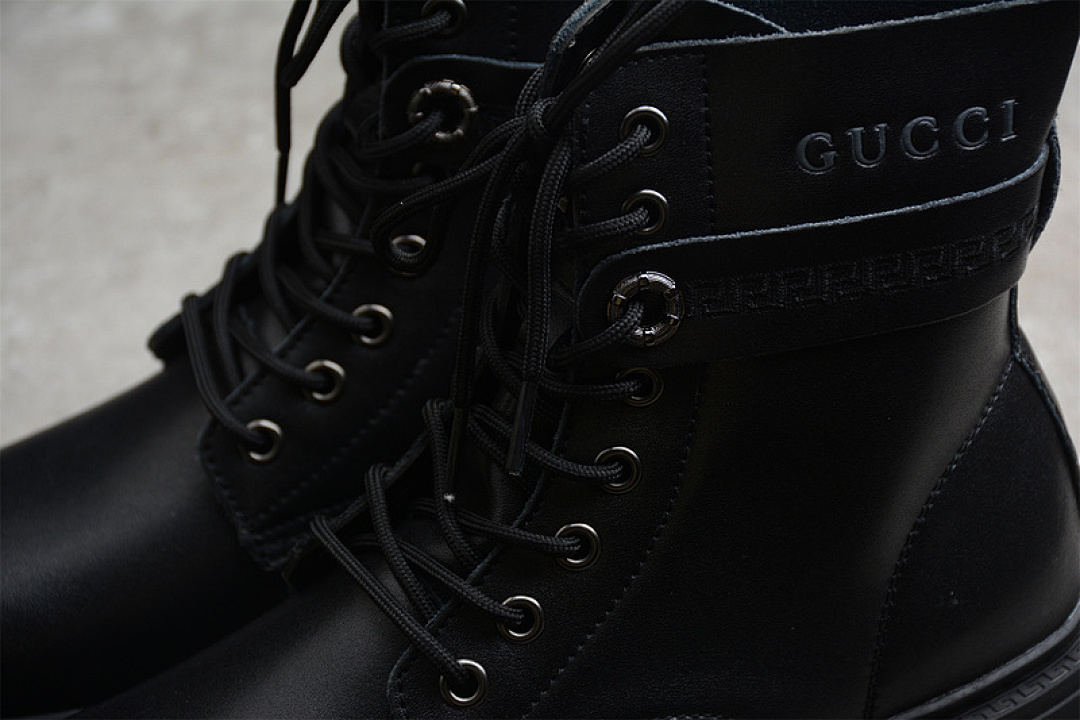 Gucci [43194202JPO-605537]-[GU*CCI MARTIN BOOTS BLACK/BLACK/BLACK]-[MAN:38-44] - Image 7