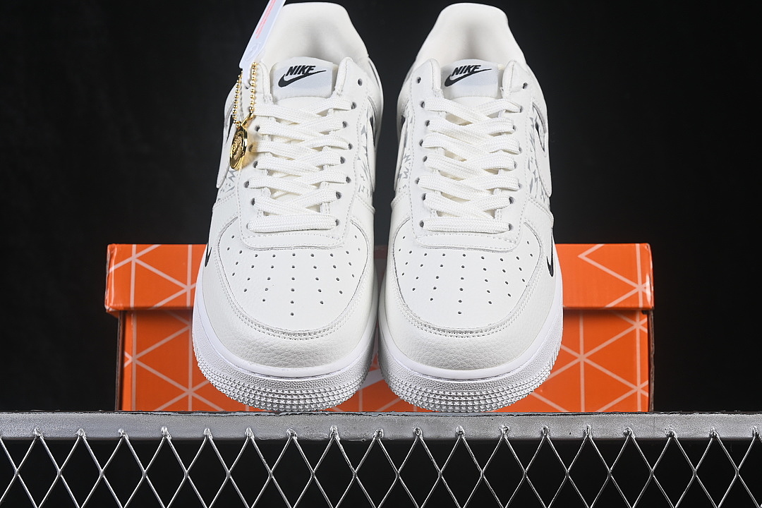 Nike [WY0655-119]-[AIR FORCE 1 07 LOW CASUAL SNEAKERS WHITE/PURE WHITE]-[WOMAN:36-39]-[MAN:40-45] - Image 12