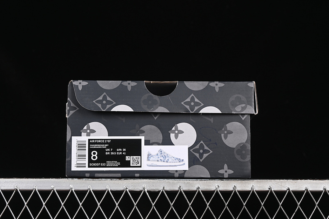 Nike [SC9207-532]-[AIR FORCE 1 07 LOW LV WHITE/BLUE]-[WOMAN:36-39]-[MAN:40-45] - Image 12