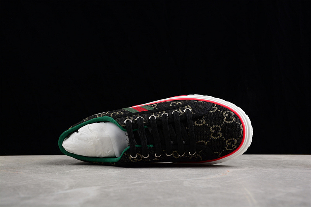 Gucci [GU*CCI TENNIS 1977 PRINT SNEAKER BLACK/WHITE/RED]-[MAN:40-44] - Image 12