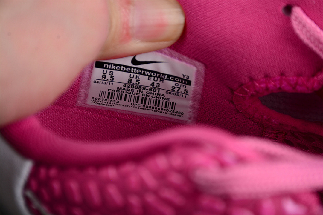 Nike [429659-601]-[ZOOM KOBE 6 THINK PINK PNKFR I/WHTE-MTLC KAY YOW]-[MAN:41-46] - Image 3
