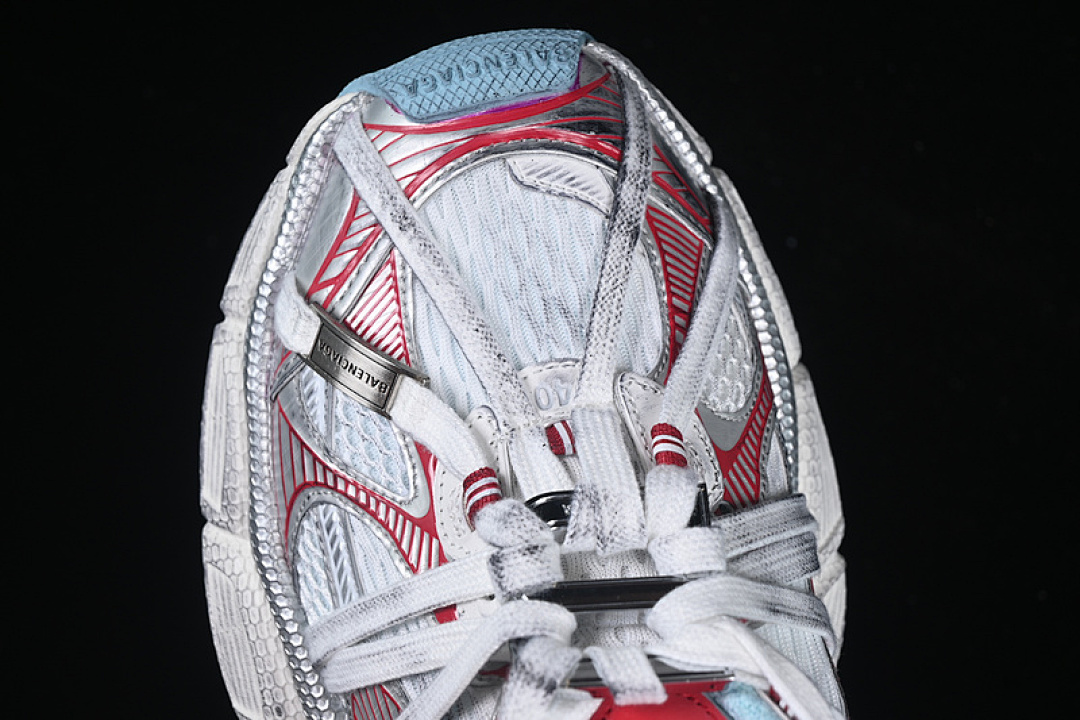 Balenciaga [W3XCH1614]-[BA*LEN*CIAGA PHANTOM SNEAKER 3XL WHITE/SILVER/BLUE/RED]-[WOMAN:35-39]-[MAN:40-46] - Image 11