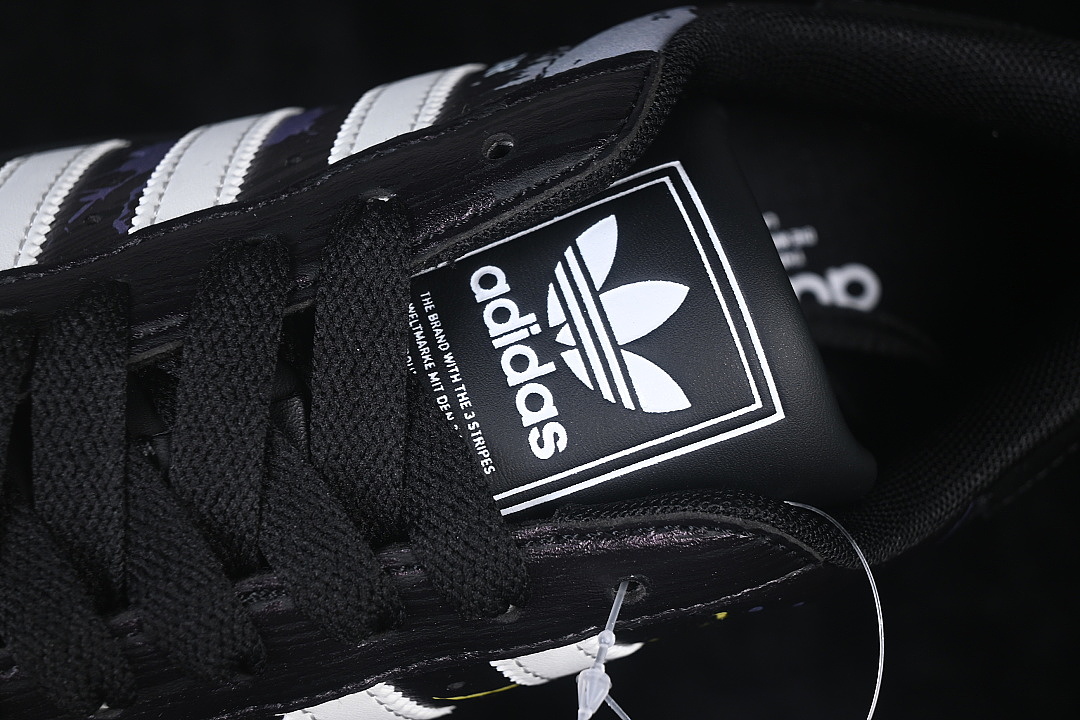 Unbranded [LA3775]-[SUPERSTAR II SHELL TOE CASUAL SNEAKERS BLACK/INKINESS]-[WOMAN:35-39]-[MAN:40-45] - Image 8