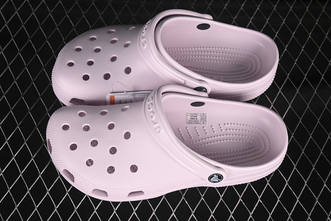 Crocs [CROCS THE SUMMER CLASSIC DUAL-PURPOSE BEACH HOLE SHOES SANDAL SLIPPERS PINK]-[WOMAN:36-40] - Image 9