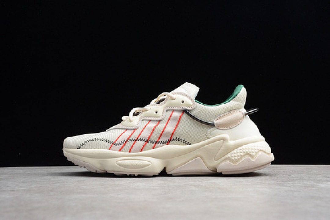 Unbranded [59-57-66]-[EH0242]-[OZWEEGO LXCON SHOES SAIL/RED-GREEN]-[WOMAN:36-39]-[MAN:40-45], photo 1