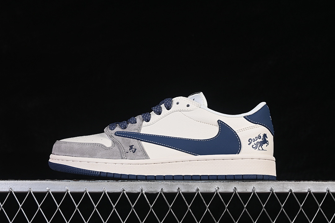 Jordan [MY9969-803]-[AIR JORDAN 1 LOW OG SP WHITE/GREY/BLUE]-[WOMAN:36-39]-[MAN:40-45] - Image 2