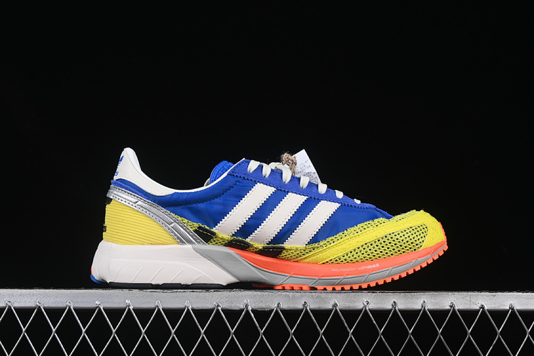 Adidas [JQ8757]-[BAD BUNNY X ADIZERO SL72 BLUE/CORE WHITE/SHOCK YELLOW]-[WOMAN:36-39]-[MAN:40-45] - Image 16