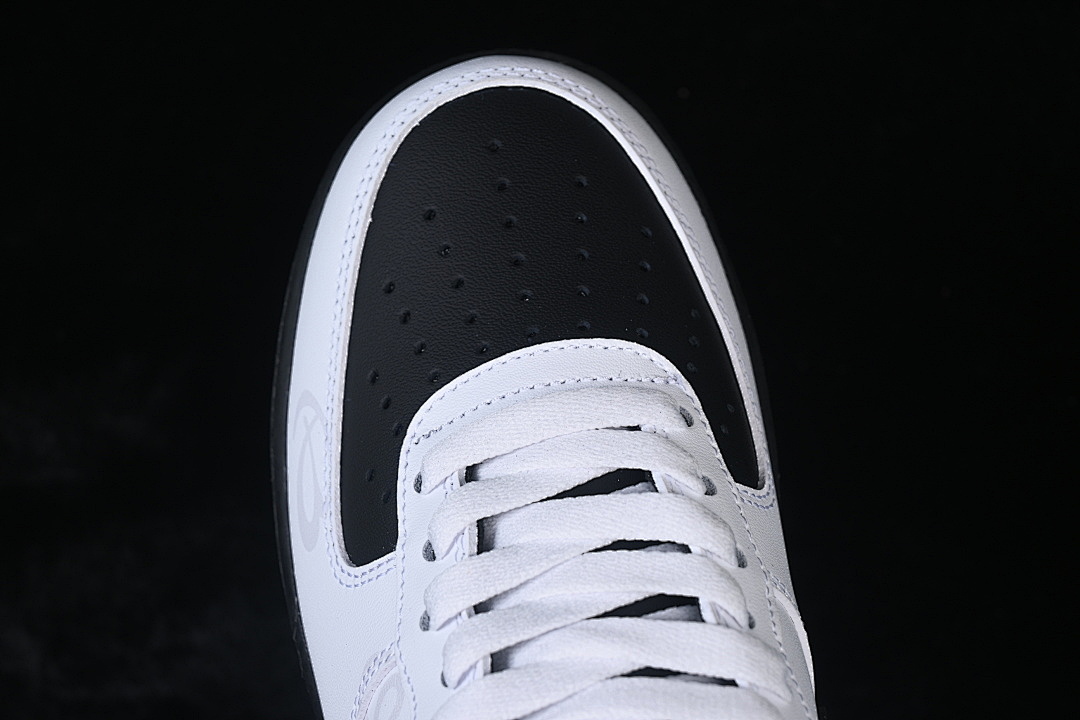 Nike [ZH0316-153]-[AIR FORCE 1 07 LOW LOW-TOP CASUAL SNEAKERS WHITE/BLACK]-[WOMAN:36-39]-[MAN:40-45] - Image 10