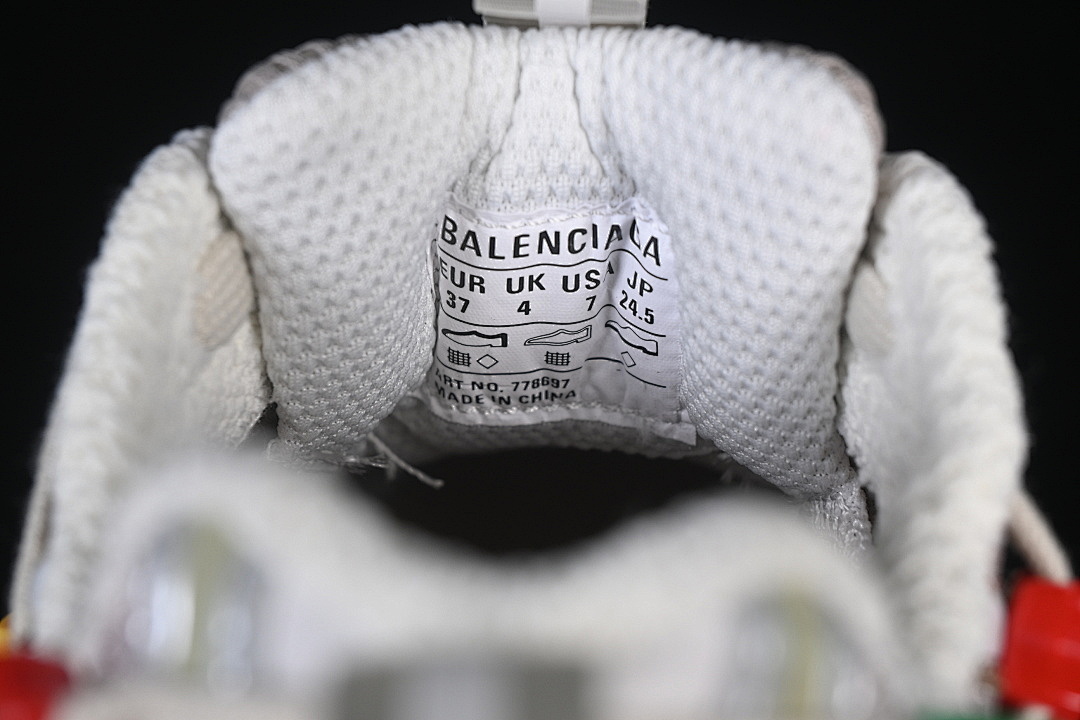 Balenciaga [W3XBD9188]-[EXTREME LACES FASHIONABLE RUNNING SHOES GREY/WHITE]-[WOMAN:35-39]-[MAN:40-46] - Image 7