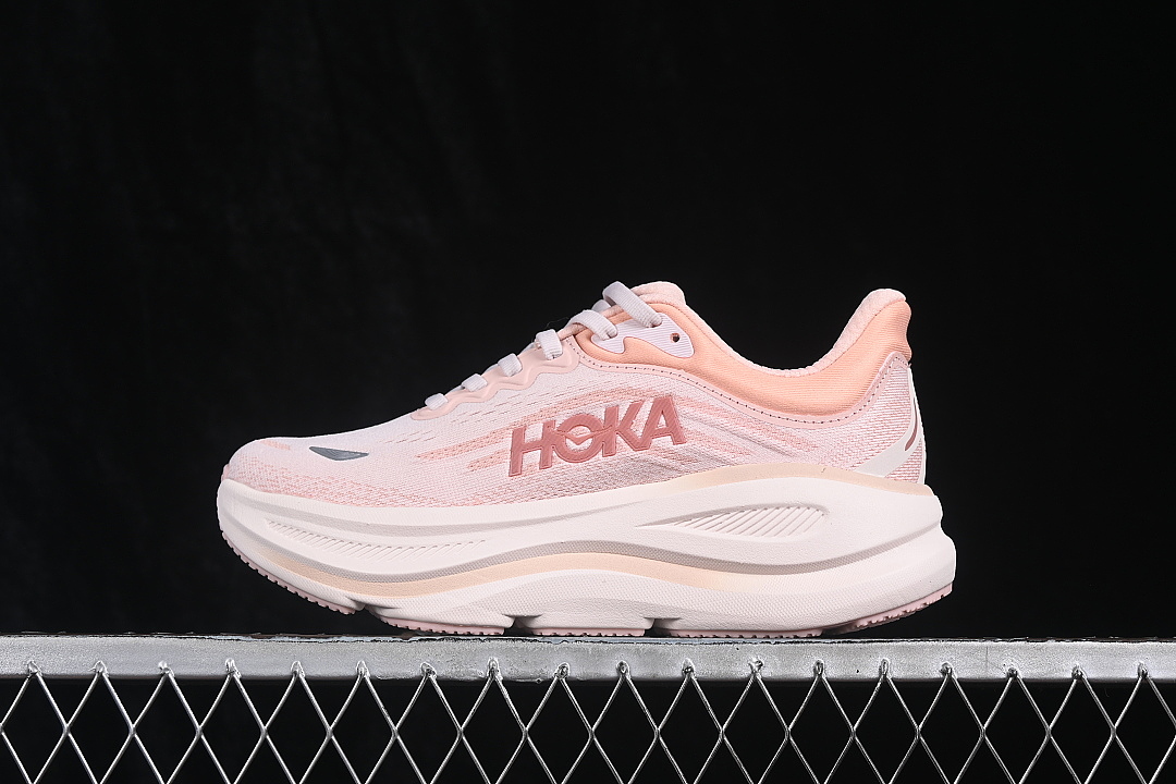 On Running [1162012-RLTT]-[HOKA ONE BONDI 9 ROSE LATTE/ROSE CREAM]-[WOMAN:36-39]-[MAN:40-41] - Image 2