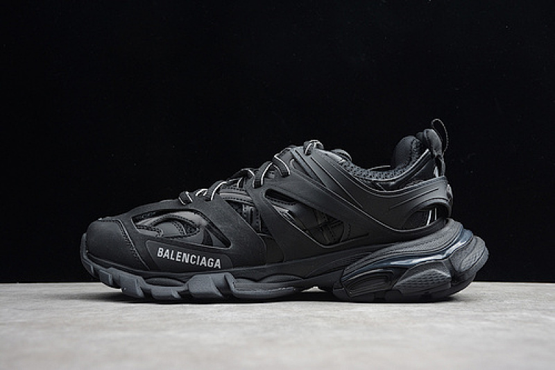 Balenciaga 3.0 TRIPLE S SNEAKER GOMMA MAILLE BLACK/BLACK · ECBA800463C, photo 1