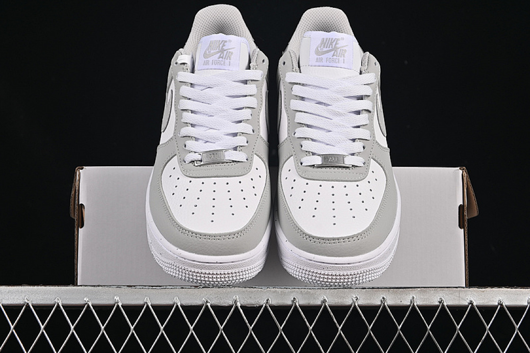 Nike [DV3808-114]-[AIR FORCE 1 07 LOW WHITE/GREY]-[WOMAN:36-39]-[MAN:40-45] - Image 11