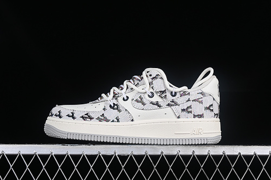 Nike [BD7700-333]-[MLB AIR FORCE 1 07 LOW WHITE/GREY]-[WOMAN:36-39]-[MAN:40-45], photo 1