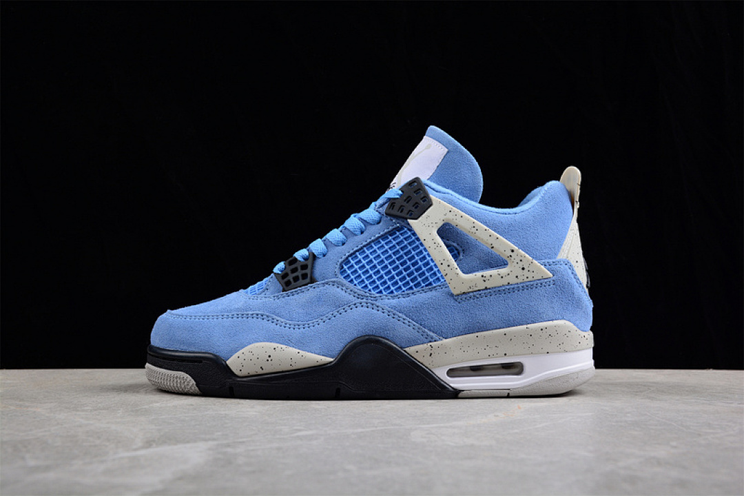 Jordan [CT8527-400]-[AIR JORDAN 4 RETRO UNIVERSITY BLUE/TECH GREY/WHITE/BLACK]-[MAN:40-48], photo 1