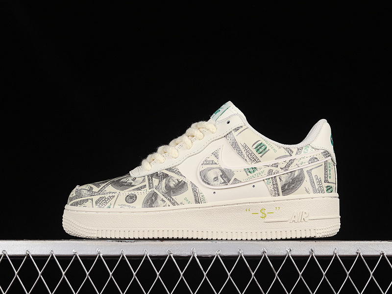 Nike Nike AIR FORCE 1 LOW 07 RICH BEIGE/GREY/GREEN · CW1188-555, photo 1