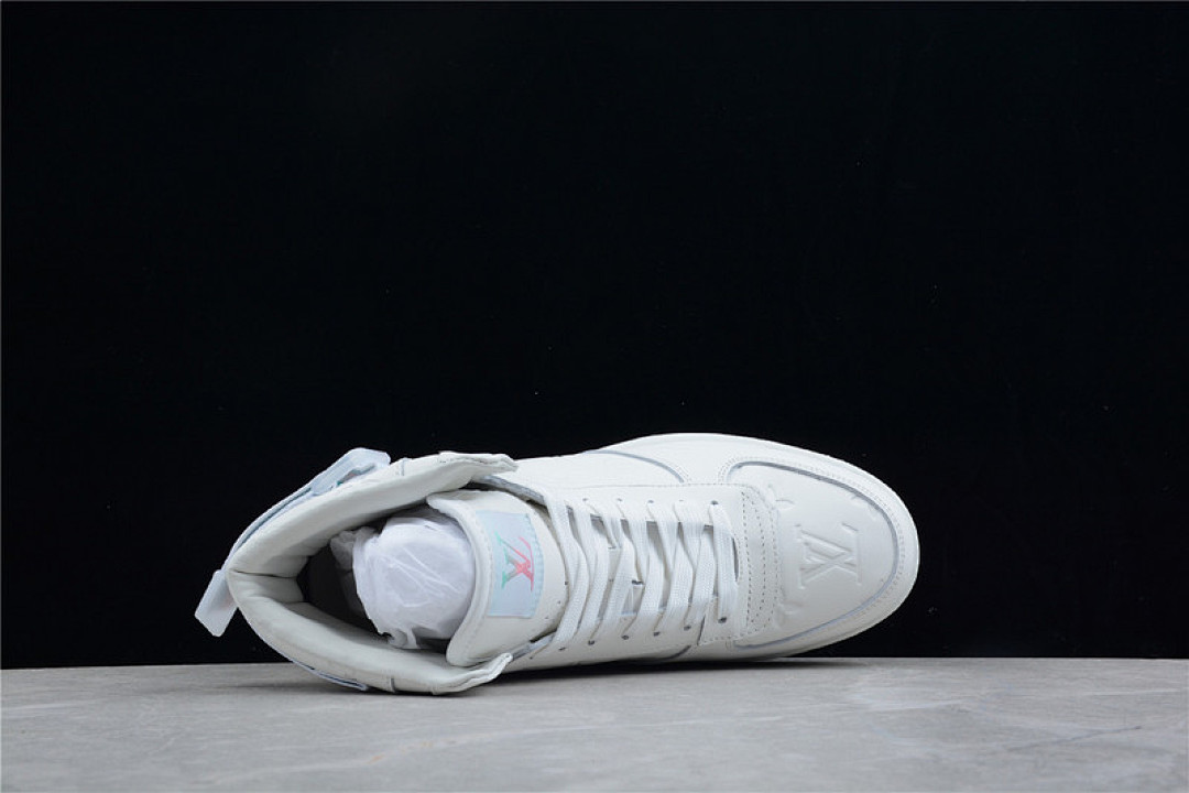 Louis Vuitton [L*V STELLAR HIGH SNEAKERS WHITE/WHITE/WHITE]-[WOMAN:35-39]-[MAN:40-44] - Image 14