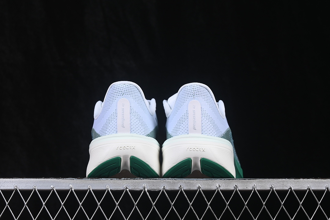 Nike [IB1881-100]-[AIR ZOOM PEGASUS 42 BREATHABLE SHOES WHITE/GREEN/BLUE]-[WOMAN:36-39]-[MAN:40-45] - Image 13
