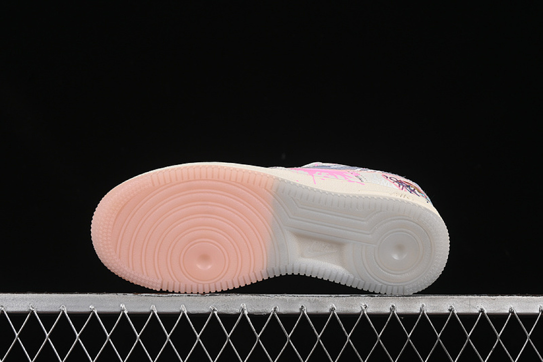 Nike [CW1574-058]-[AIR FORCE 1 07 LOW PINK AND BLUE LOVE WHITE/PINK/BLUE]-[WOMAN:36-39]-[MAN:40-45] - Image 15