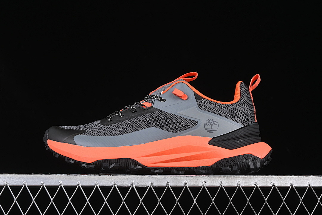 Timberland [TB0A6DJKENO]-[OUTDOOR SPORTS HIKING CASUAL SHOES BLACK/GREY/ORANGE]-[WOMAN:36-39]-[MAN:40-45], photo 1