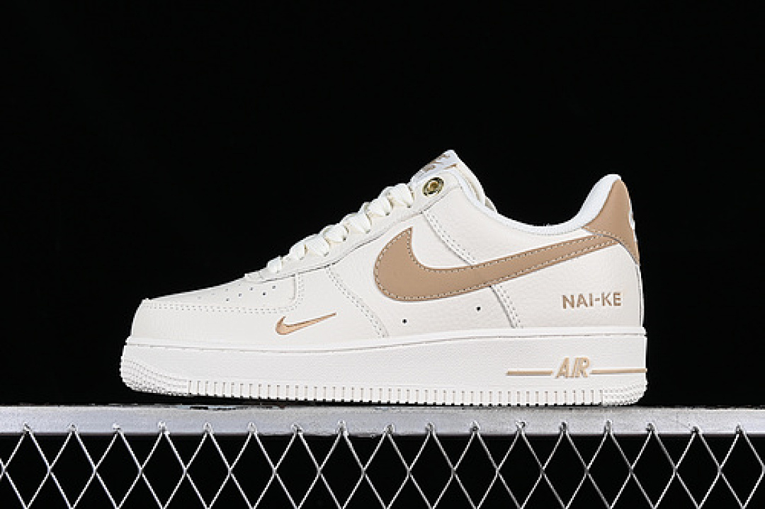 Nike [NK0621-999]-[AIR FORCE 1 LOW NAI-KE BROWN/GREY]-[WOMAN:36-39]-[MAN:40-45], photo 1