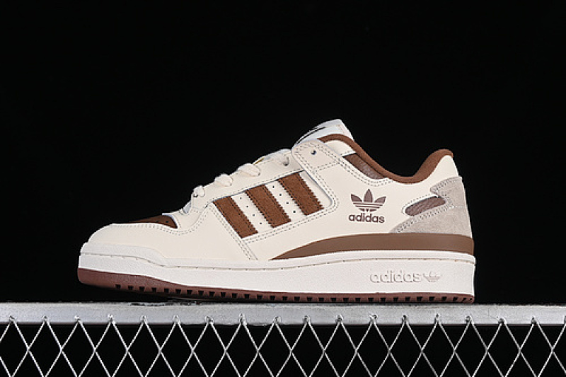 FORUM 84 LOW WHITE/GREY/BROWN · IG3900, photo 1
