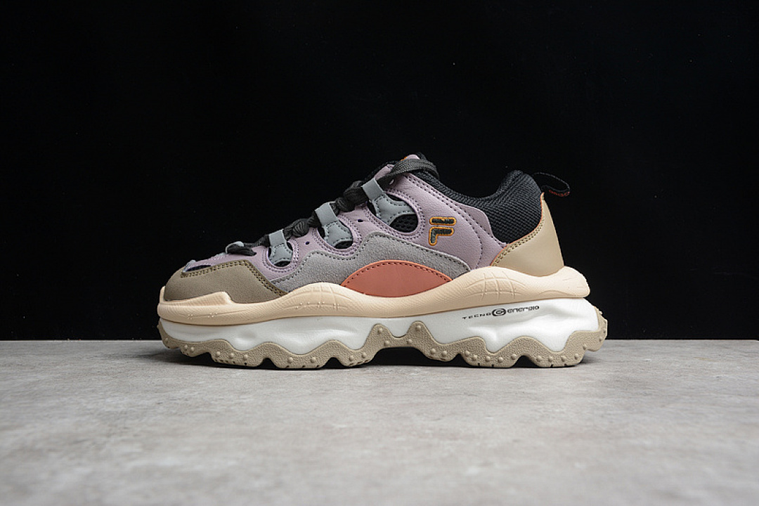 Purple [T12W145201FPP]-[FI*LA FUSION DADSHOES PURPLE/GREY/BLACK-BEIGE]-[WOMAN:36-40], photo 1