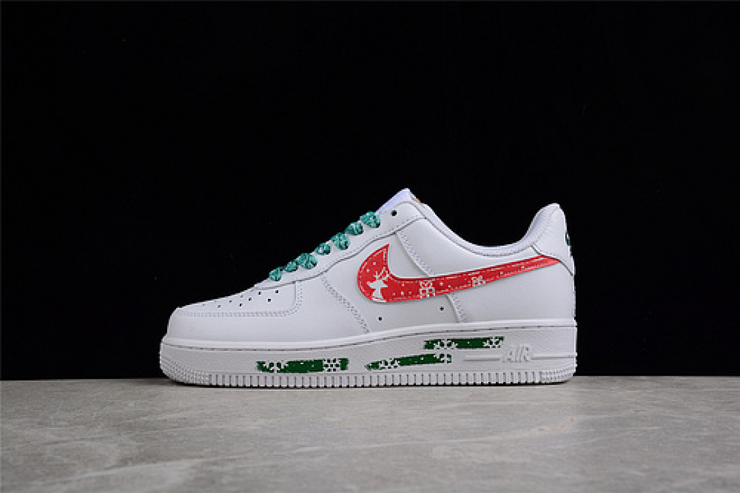 Nike [CW2288-111]-[AIR FORCE 1 LOW RED/GREEN/WHITE]-[WOMAN:36-39]-[MAN:40-45], photo 1